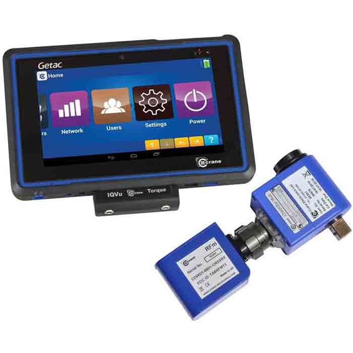 IQVu: Drehmoment-/Drehwinkel-Analyse-Tablet